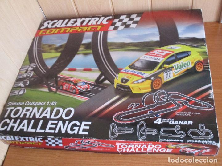 scalextric compact tornado chase