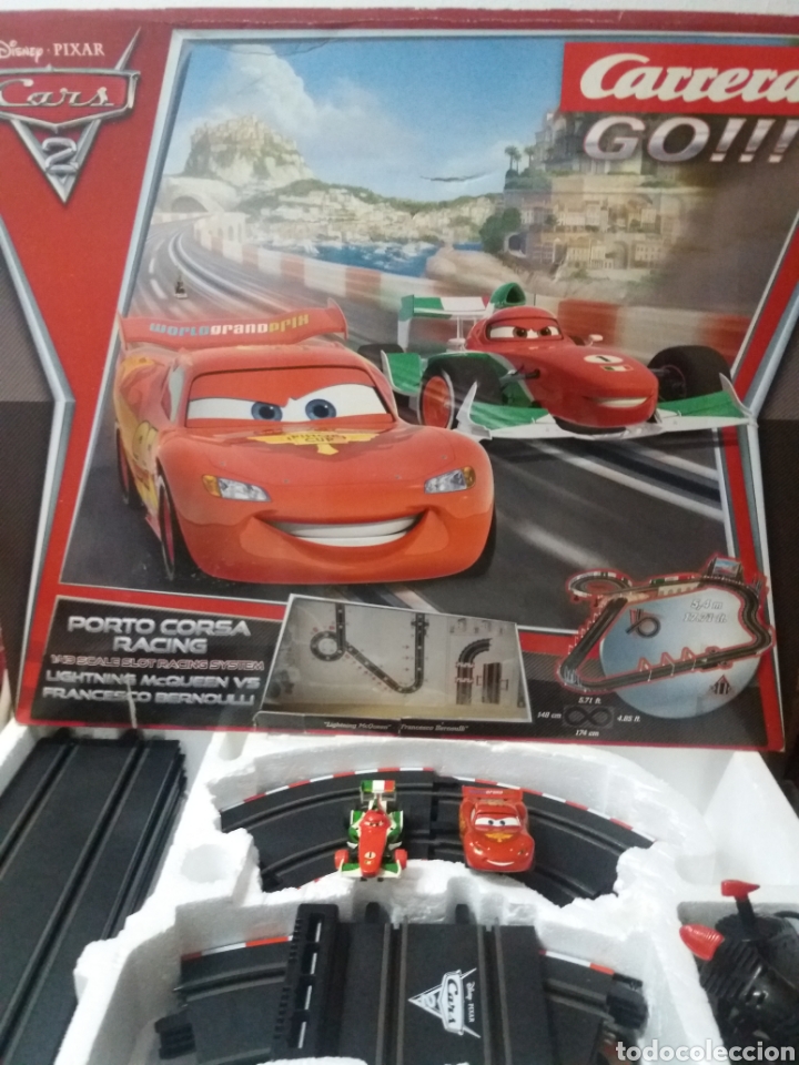 scalextric de rayo mcqueen