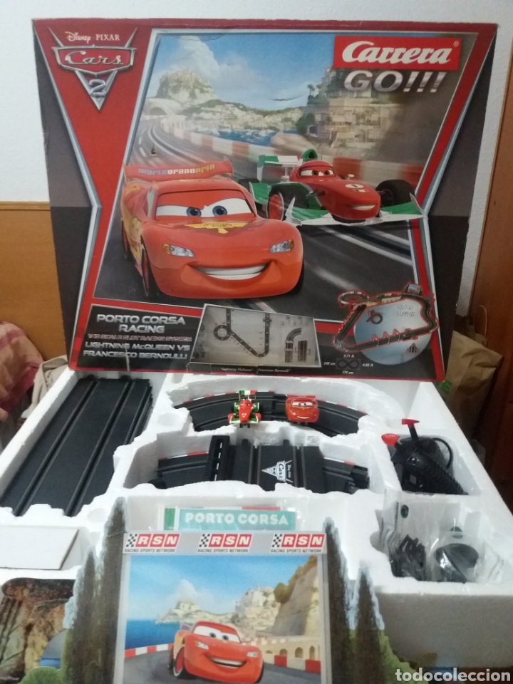 scalextric de rayo mcqueen