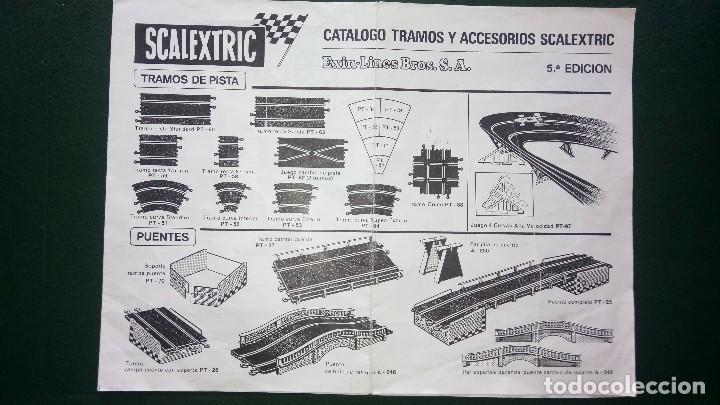 Scalextric: Cat&aacute;logo TRAMOS y Acc. SCALECTRIC  (5&ordm; Ed.) - Foto 1