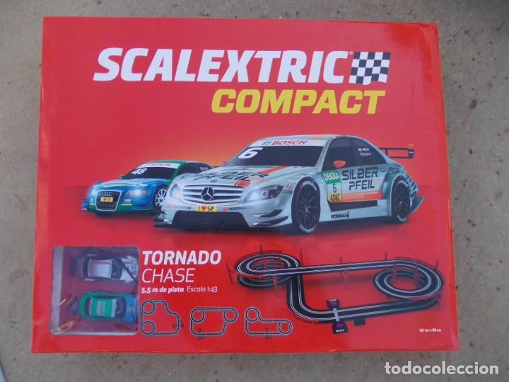 scalextric compact tornado chase