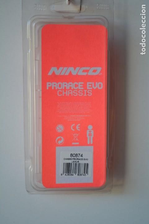 Scalextric: Repuesto NINCO CHASIS PRORACE EVO LEXUS Ref. 80874 - Foto 2