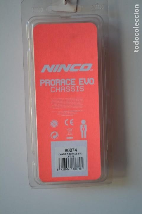 Scalextric: Repuesto NINCO CHASIS PRORACE EVO LEXUS Ref. 80874 - Foto 2
