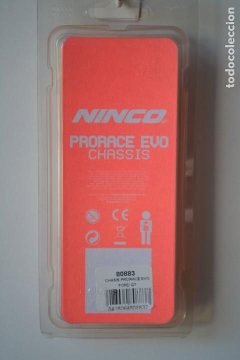 Scalextric: Repuesto NINCO CHASIS PRORACE EVO FORD GT Ref. 80883 - Foto 2