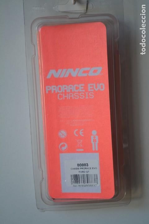 Scalextric: Repuesto NINCO CHASIS PRORACE EVO FORD GT Ref. 80883 - Foto 2