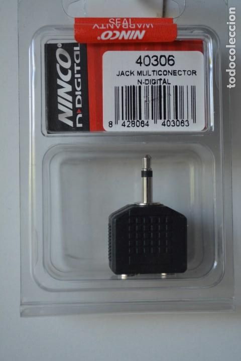 Scalextric: Repuesto NINCO JACK MULTICONECTOR N-DIGITAL Ref. 40306 - Foto 1