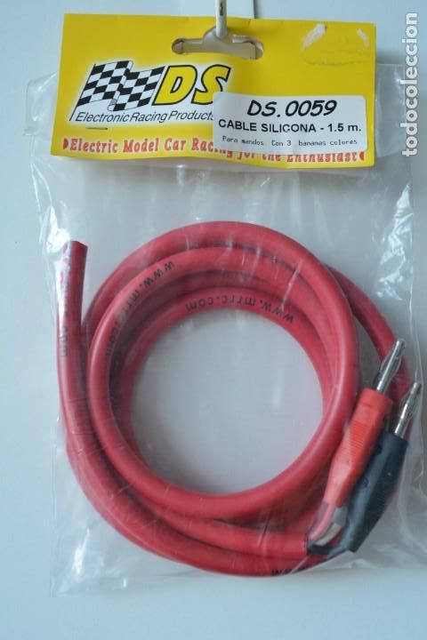 Scalextric: Repuesto DS CABLE SILICONA 1,5M REF. 0059 - Foto 1