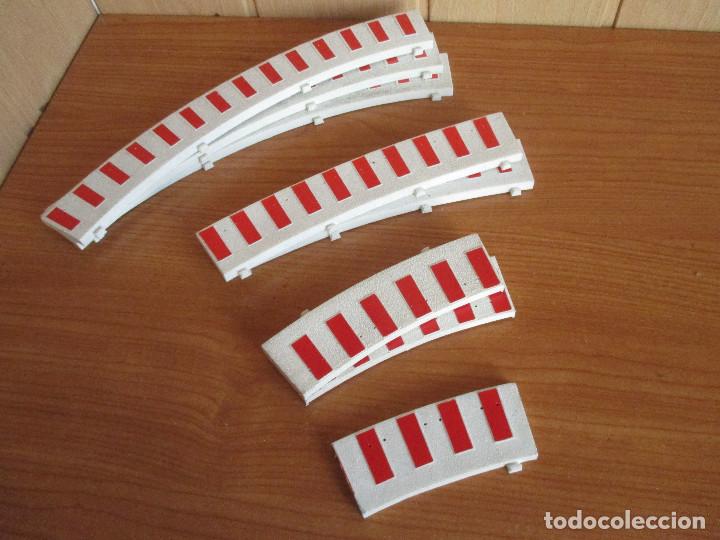 Scalextric: SCALEXTRIC: LOTE 8 TRAMOS PERALTES CURVAS VARIADAS - Foto 3