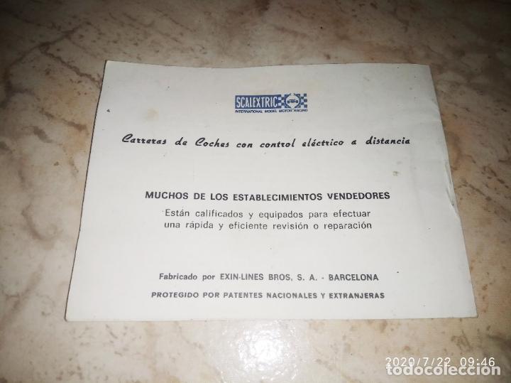 Scalextric: manual de instrucciones reglamento scalextric - Foto 3