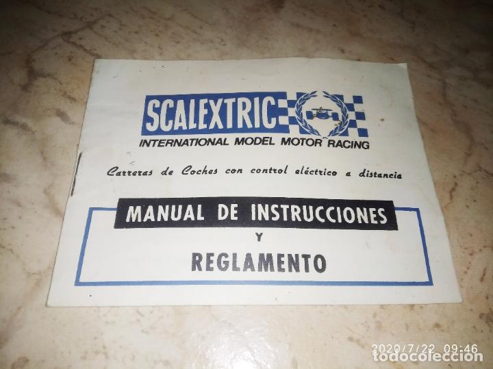 Scalextric: manual de instrucciones reglamento scalextric - Foto 1