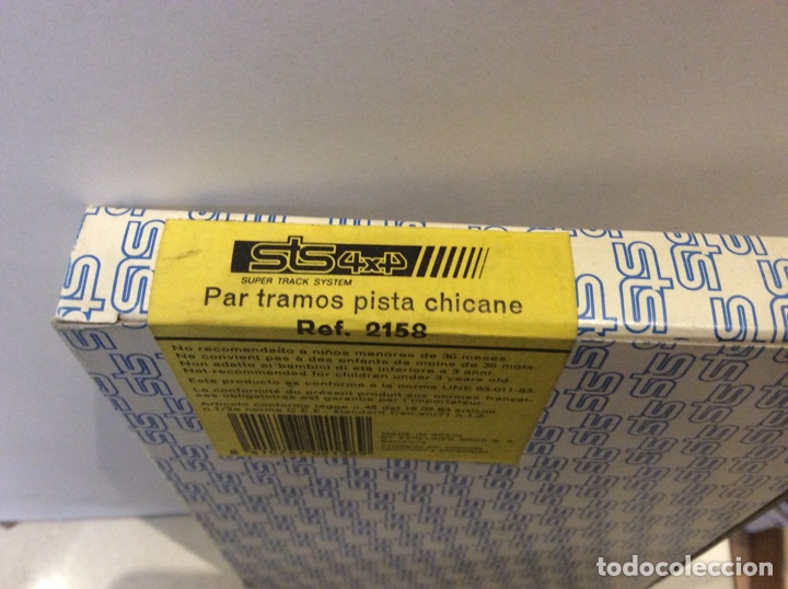 Scalextric: PAR TRAMOS PISTA CHICANE REF 2158 STS4X4 - Foto 2