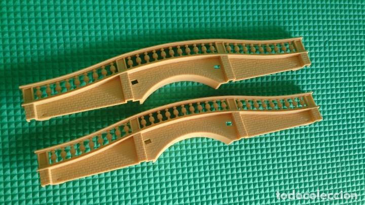 Scalextric: PUENTE CAMBIO RASANTE SCALEXTRIC A/210 UK - Foto 1