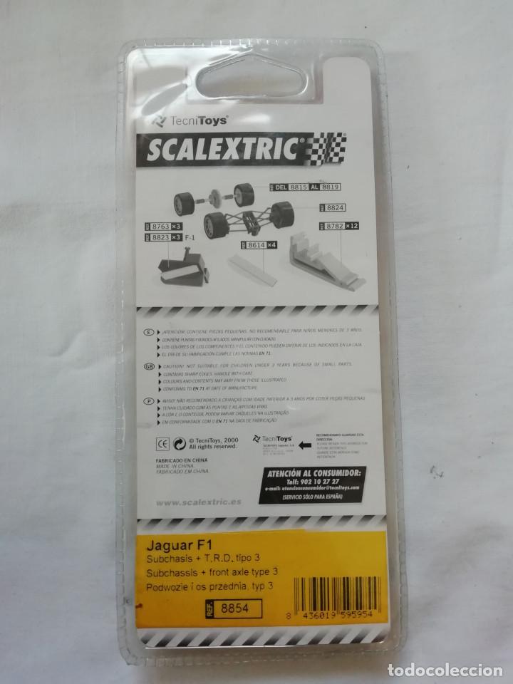 Scalextric: SCALEXTRIC JAGUAR F1 SUBCHASIS (TIPO 3) REF. 8854 - Foto 2