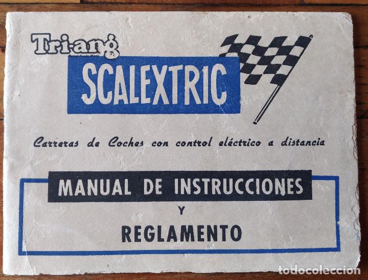 Scalextric: Scalextric Vintage documentos lote - Foto 1