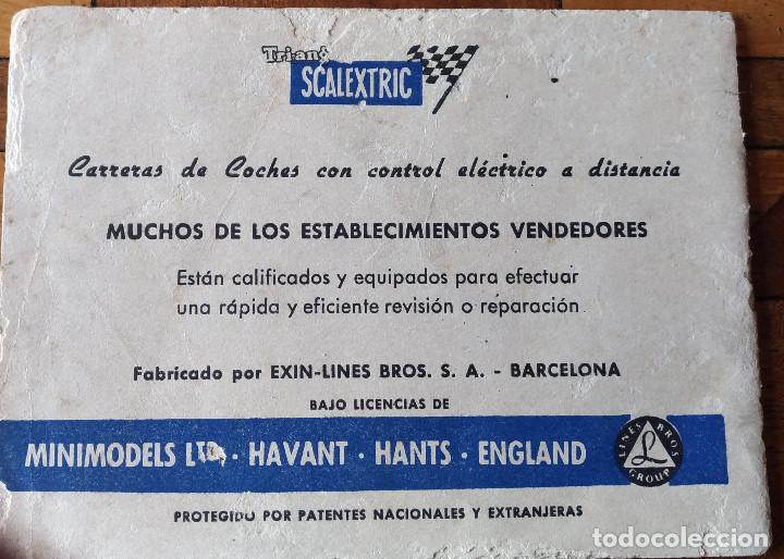 Scalextric: Scalextric Vintage documentos lote - Foto 2