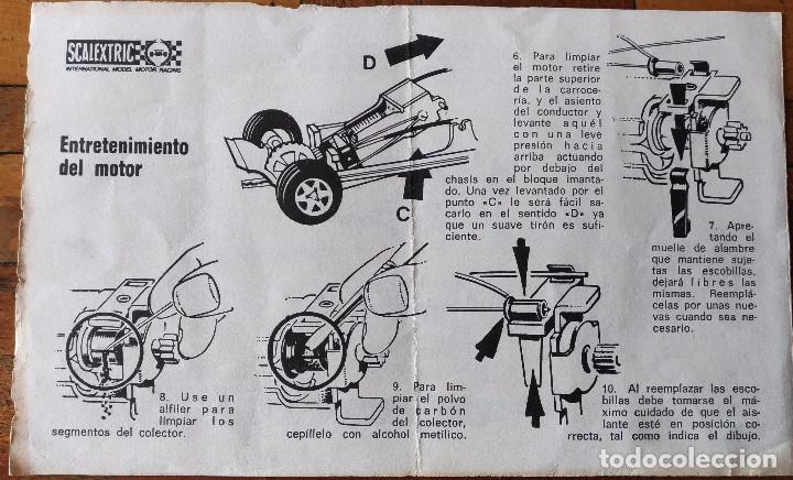 Scalextric: Scalextric Vintage documentos lote - Foto 5