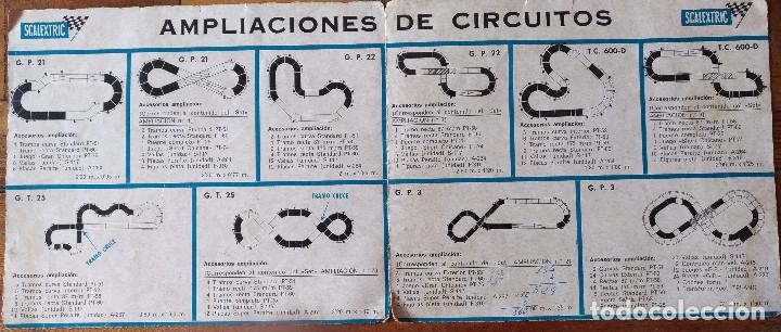 Scalextric: Scalextric Vintage documentos lote - Foto 8