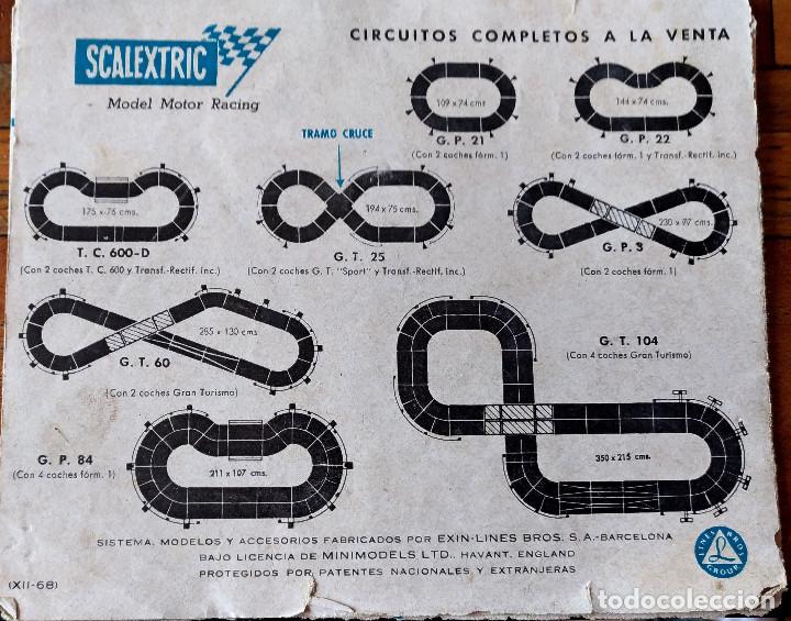 Scalextric: Scalextric Vintage documentos lote - Foto 9