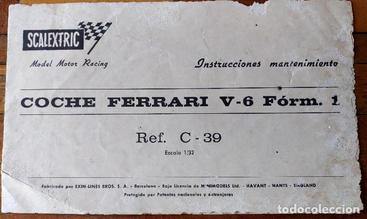 Scalextric: Scalextric Vintage documentos lote - Foto 11