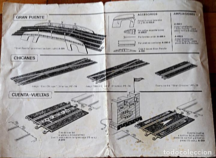 Scalextric: Scalextric Vintage documentos lote - Foto 14
