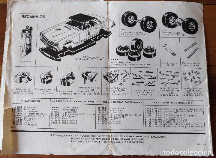 Scalextric: Scalextric Vintage documentos lote - Foto 15