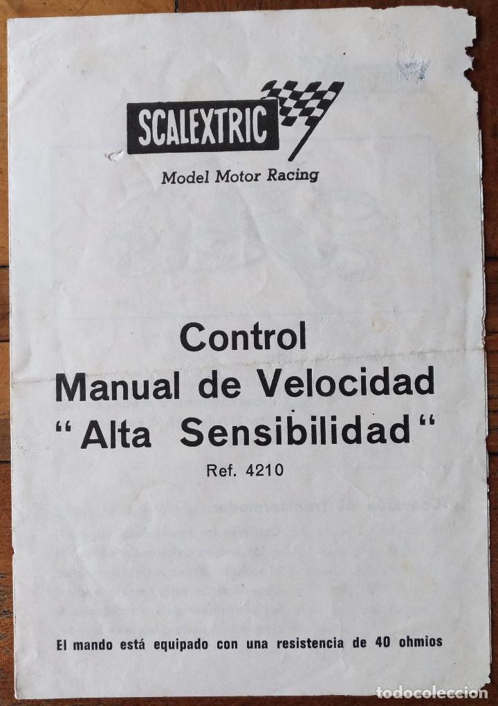 Scalextric: Scalextric Vintage documentos lote - Foto 23