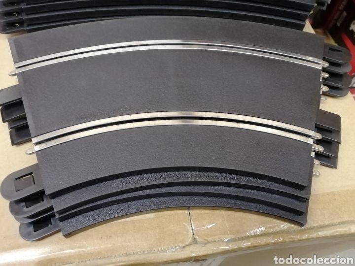 Scalextric: LOTE CON 4 CURVAS STANDARD SIN ESTRENAR DE SUPERSLOT - MODELO SUPERSPORT