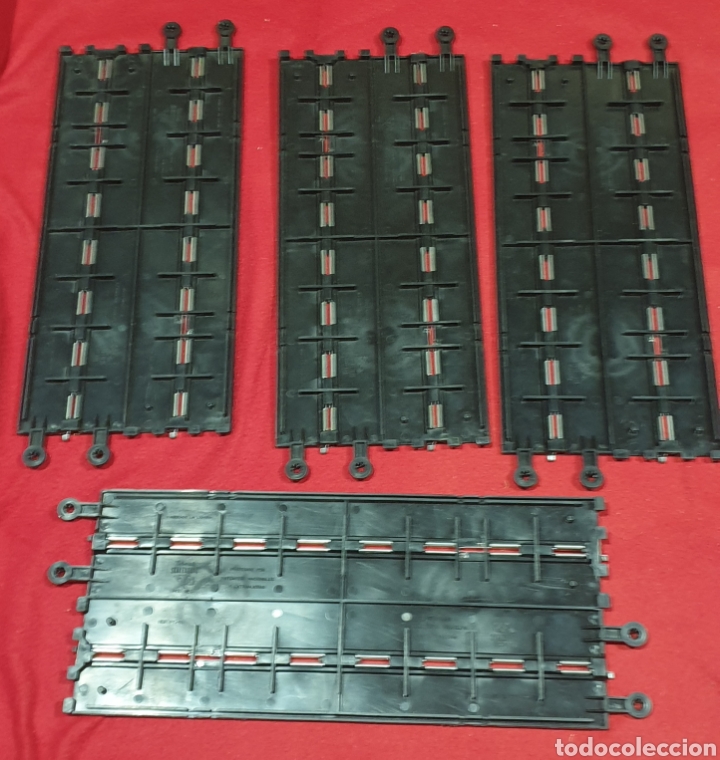 Scalextric: Lote 4 rectas 35mm Scalextric Triang - Foto 2