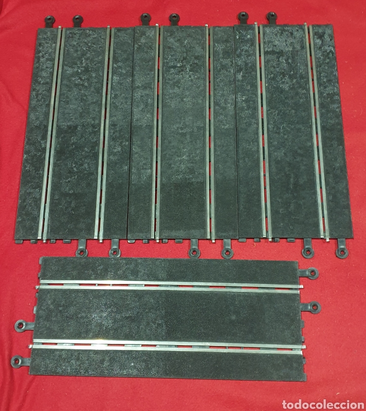 Scalextric: Lote 4 rectas 35mm Scalextric Triang - Foto 1