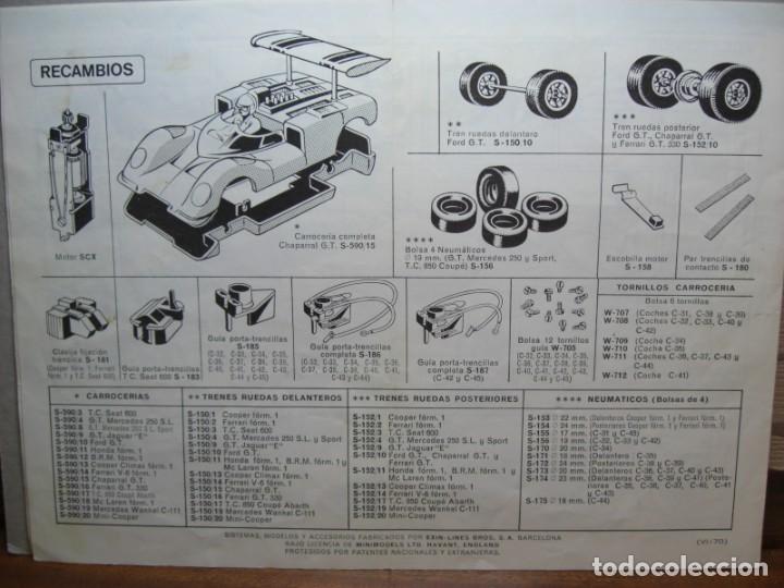 Scalextric: SCALEXTRIC. Cat&aacute;logo de tramos y accesorios. 4&ordf; EDICION. Original. - Foto 2