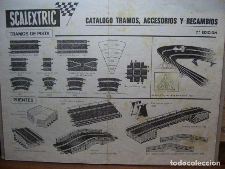 Scalextric: SCALEXTRIC. Cat&aacute;logo de tramos y accesorios. 7&ordf; EDICION. Original. - Foto 1