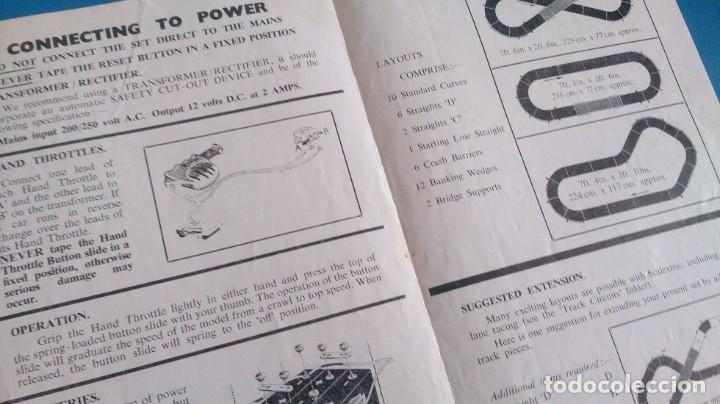 Scalextric: INSTRUCCIONES CIRCUITO 50S - Foto 2