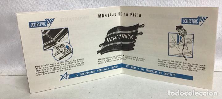 Scalextric: SCALEXTRIC, MANUAL DE INSTRUCCIONES Y REGLAMENTO - Foto 3