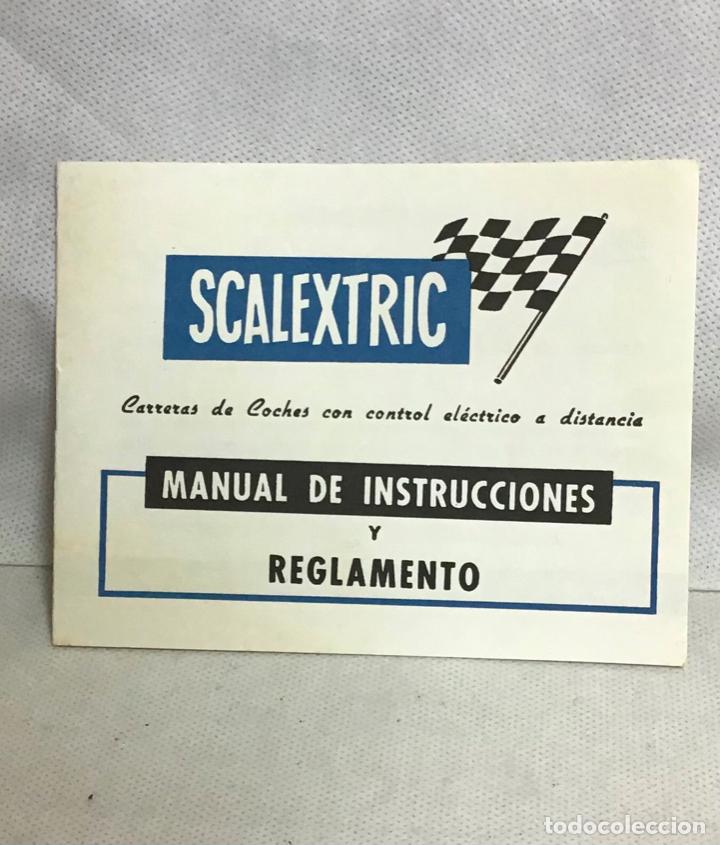 Scalextric: SCALEXTRIC, MANUAL DE INSTRUCCIONES Y REGLAMENTO - Foto 1