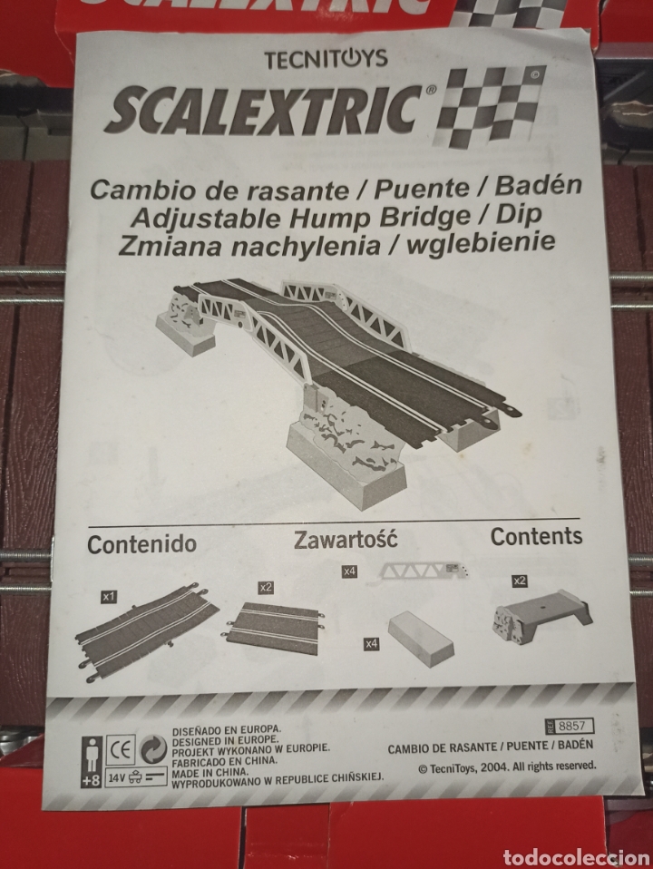 Scalextric: CAMBIO DE RASANTE PUENTE BAD&Eacute;N - Foto 4