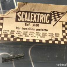 Scalextric: VENDO BOLSA PAR TRENCILLAS DE CONTACTO - SCALEXTRIC TRIANG - REF. VARIAS.. Lote 313985588