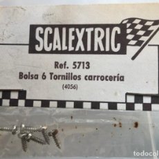 Scalextric: VENDO BOLSA 6 TORNILLOS CARROCERÍA - SCALEXTRIC TRIANG - REF. 5713. Lote 314011053