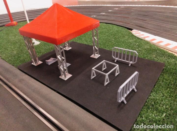 Scalextric: carpa para decoraci&oacute;n con accesorios - Foto 2