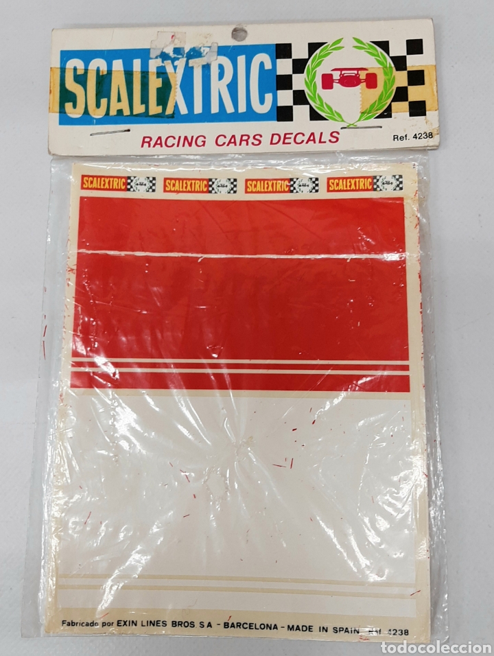 Scalextric: Scalextric racing cars decals ref 4238 - Foto 1