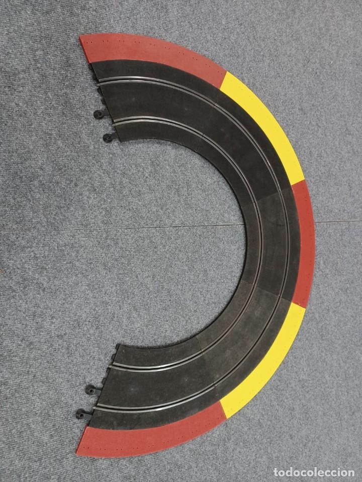 Scalextric: x5 curvas est&aacute;ndar + 5 bordes de scalextric - Foto 1