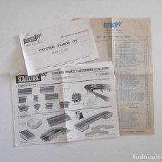 Scalextric: LOTE CATALOGOS SCALEXTRIC. Lote 323101028