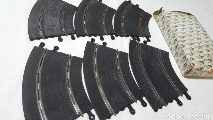 Scalextric: 6 TRAMOS CURVA 45 SCALEXTRIC EN CAJA - Foto 1