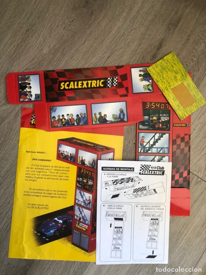 Scalextric: vendo torre de control SCALEXTRIC de cart&oacute;n - Foto 1
