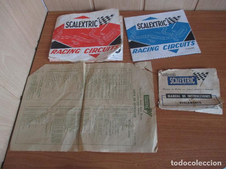 Scalextric: SCALEXTRIC : LOTE DOCUMENTACION VARIADA - Foto 1