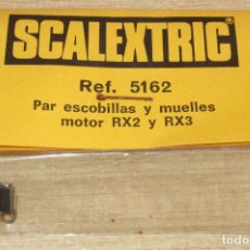 Scalextric: PAR ESCOBILLAS Y MUELLES DE MOTOR RX2 Y RX3 SCALEXTRIC REF 5162 A ESTRENAR,LOTE 1. Lote 344148123