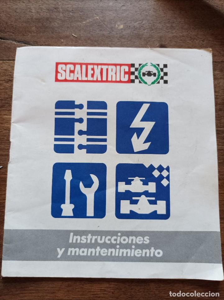 Scalextric: Instrucciones y mantenimiento scalextric - Foto 1