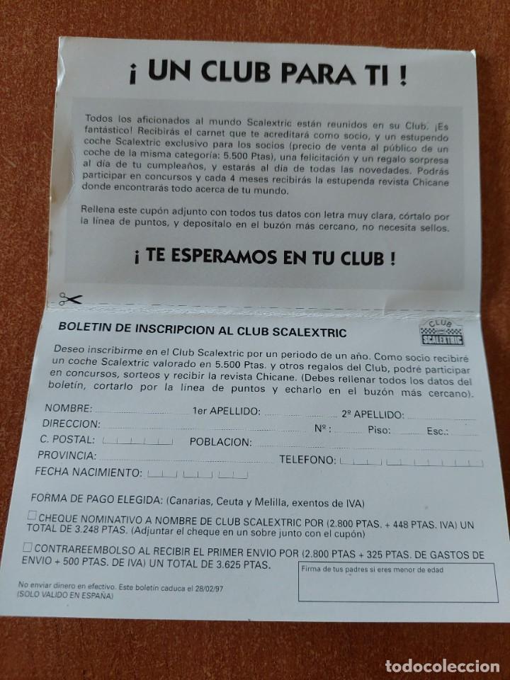 Scalextric: Tarjeta club scalextric - Foto 2