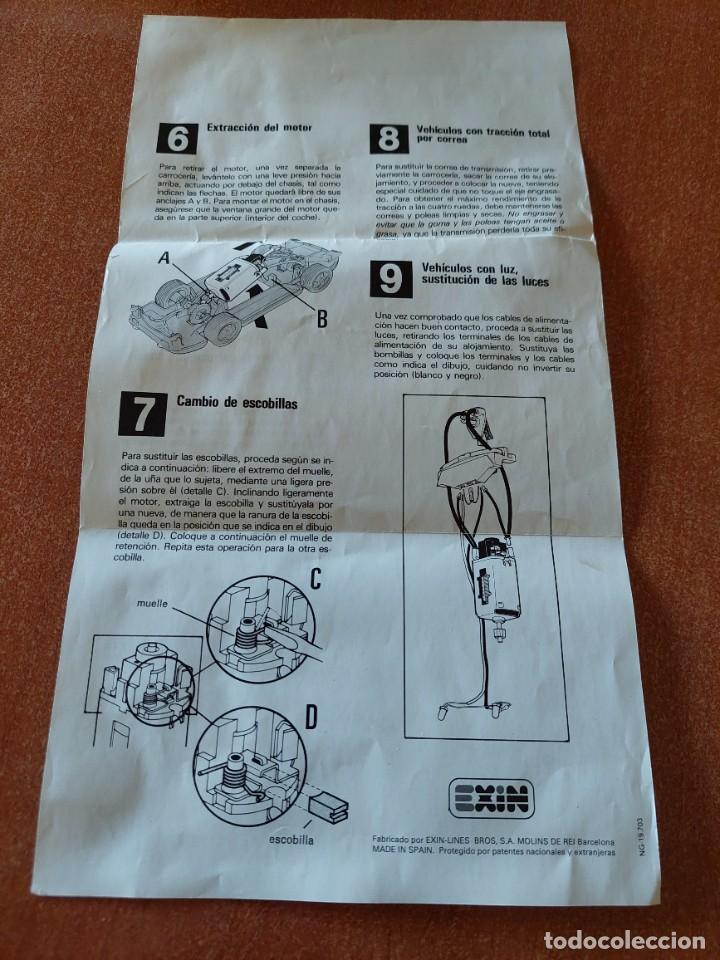 Scalextric: Instrucciones mantenimiento scalextric - Foto 2