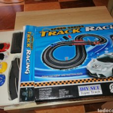 Scalextric: TRAC RACING PISTA Y COCHES. Lote 362254370