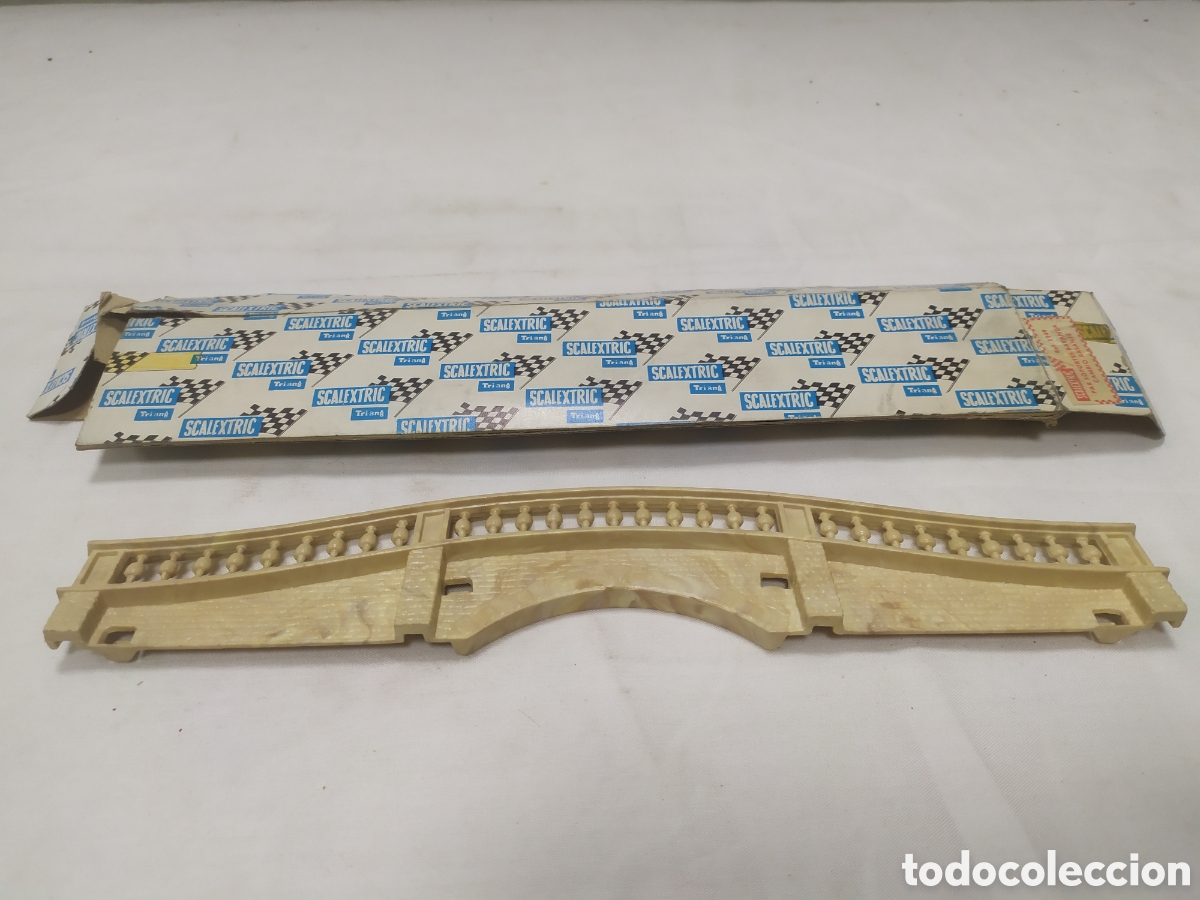 Scalextric: Soporte baranda cambio rasante de Scalextric - Foto 1